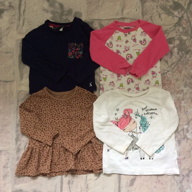 Baby Girls 18-24 Months Clothes Bundle Next TU Etc Tops Dress Leggings Vests Etc 3