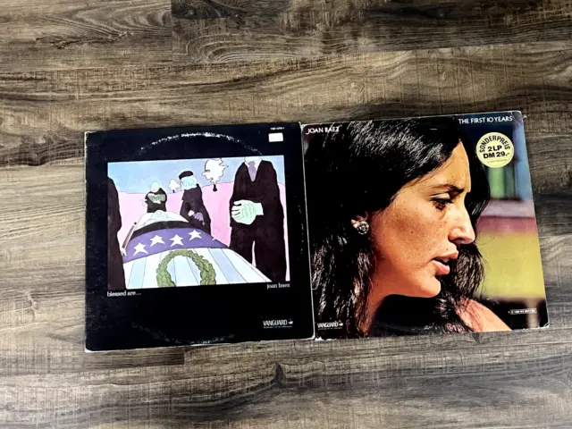 Joan Baez-Lot of 2 LP's /Records- Blessed Are.../ The First 10 Years