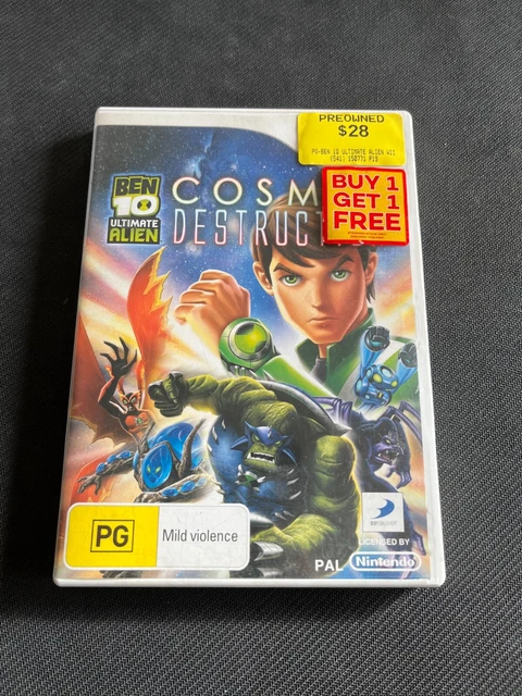 BEN 10 ULTIMATE Alien Cosmic Destruction PlayStation 3 + Manual