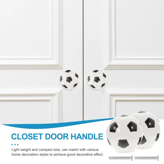 4 Pcs Delicate Handles Basketball Cartoon Cabinet Door Drawer Pulls Shoebox 12