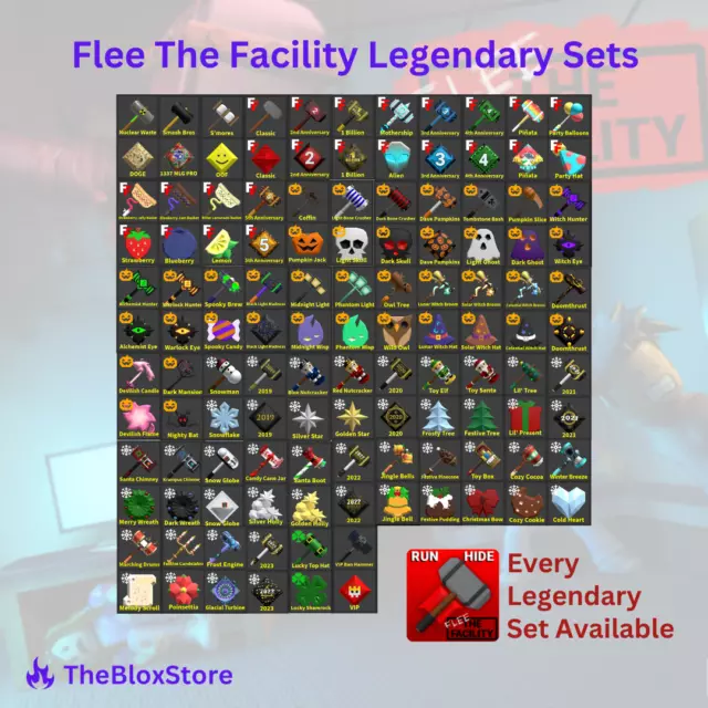 Flee The Facility Sweet Snowcone Set