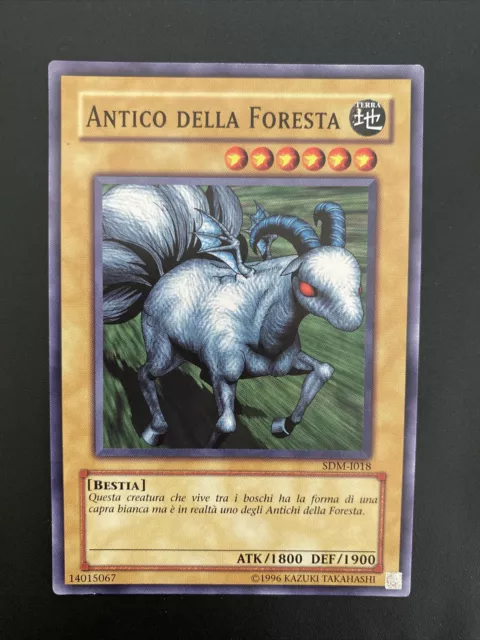 Yu-Gi-Oh! Comune Sovrano Della Magia ITA NM Sdm-i018 Antico Della Foresta