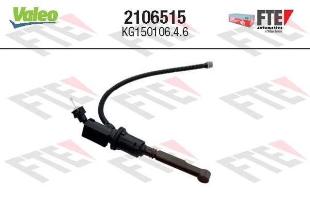 FTE Geberzylinder Kupplung 2106515 Kunststoff für PEUGEOT PARTNER TEPEE 5008 16V