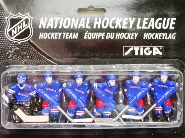 Stiga Table Hockey Team  New York Rangers - Brand New! Free Shipping In Usa Only