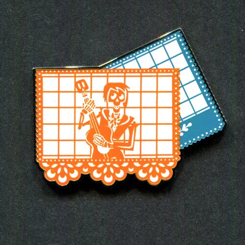 DISNEY PIN 2022 Coco Papel Picado Flags Mystery Collection Hector 14 