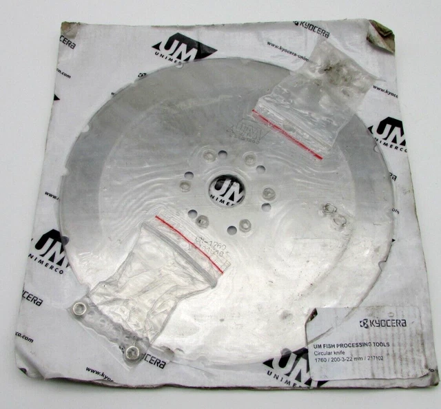 NEW Fish Cut Circular Knife 217102 (1760 / 200-3-22 mm) - Quick Ship from USA