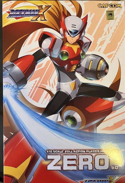 KOTOBUKIYA ROCKMAN X ZERO MEGAMAN 144mm 1/12 Scale Model Kit w/ Tracking NEW 3