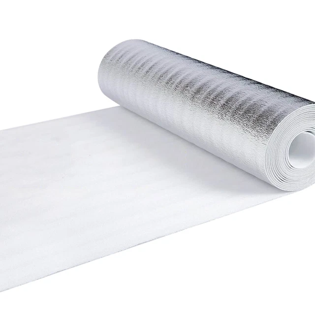 Refection Plates RADIATOR REFLECTIVE FILM 10m X 0.5m X 3mm Aluminium Foil Reflection ...