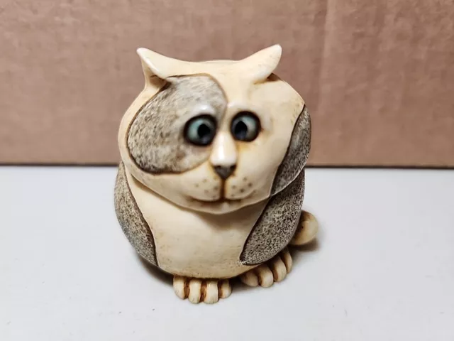 2001 Harmony Kingdom Pot Bellys Calendar Cat "NOVIO" for November