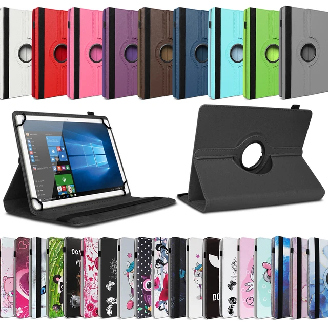 Tablet Hülle für 10 -10.1 Zoll Schutzhülle Tasche Cover Universal Case Drehbar