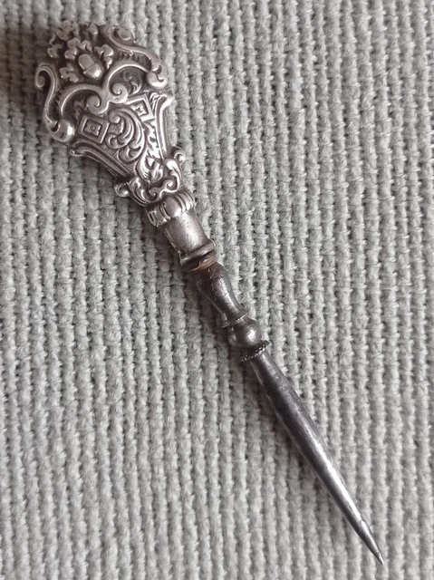 Broche Art Déco En Argent Ancien - Poinçon Minerve Et 925 - Occasion