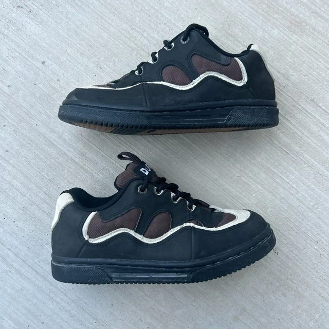 2006 DC COMMAND DGT Brown And White Skate Shoes Mens Size 13  display picture 1