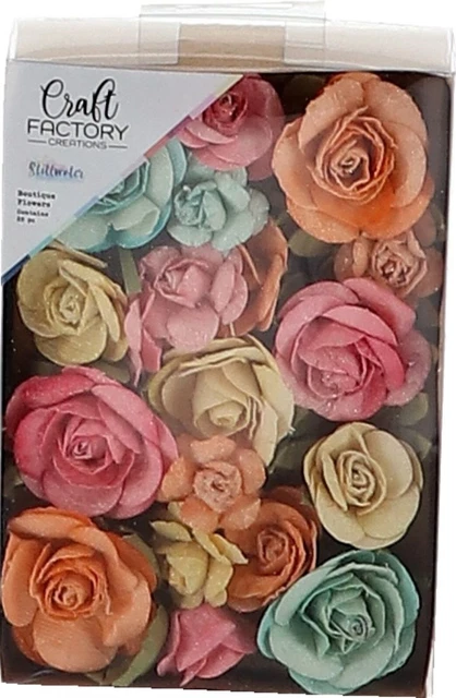 Paleta de flores boutique Craft Factory Creations Fione 28 piezas # 709650