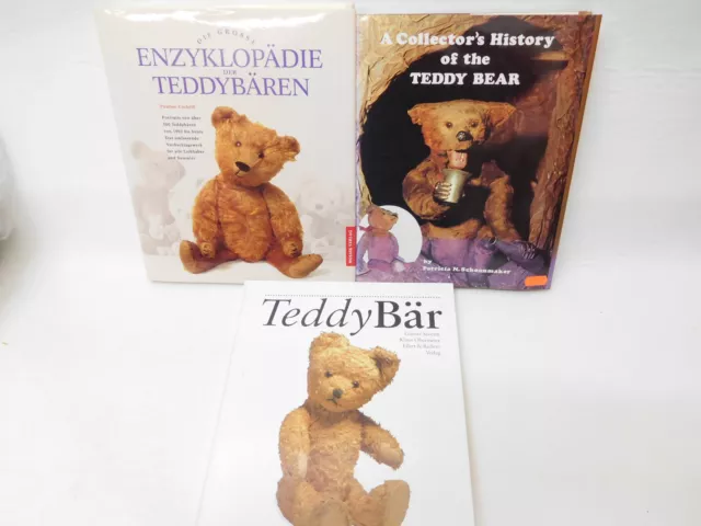 MES-53488	Teddybär/Spielzeug Literatur 3 St. Bücher mit leichte Gebrauchsspuren,