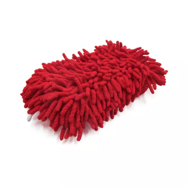 Mopa de Lavado de Coche Limpieza Felpa Microfibra Rojo Almohadilla de Esponja Ab