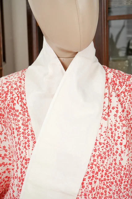 Dear Vanilla Japanese Juban Undergown Women's Kimono Genuine Vintage Mint 3