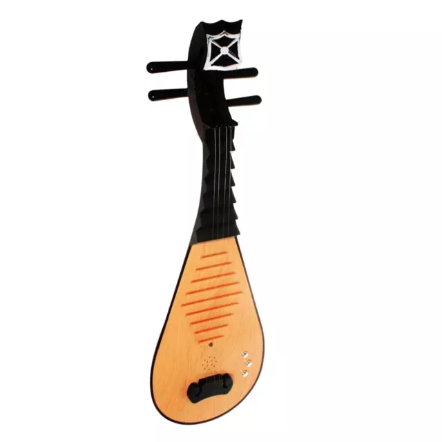 Simulation Classic Electronic Pipa Chinese Lute Guitar Playable Music Toy