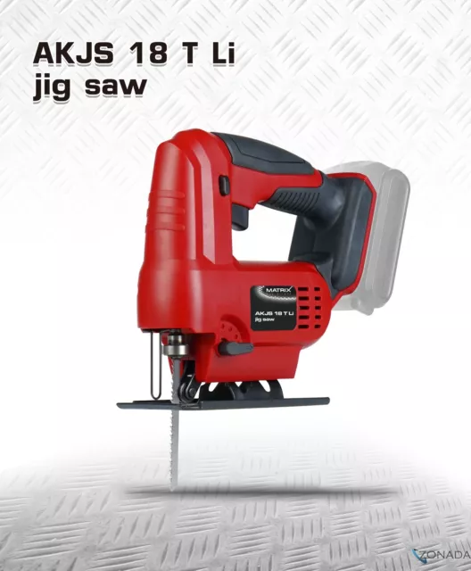 NEW MATRIX 18V Cordless Jig Saw Jigsaw (Tool only) Commercial Grade Power Tool