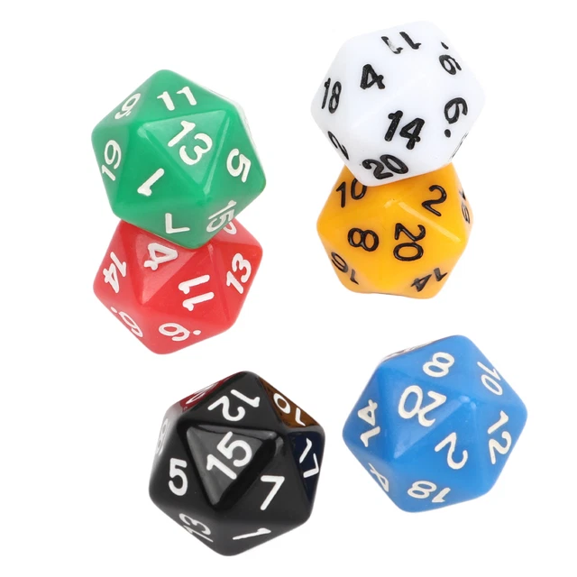 Jeu De Dés Jeu De Dés 'enseignement étanche De 12 Pièces Pour L'éducation
