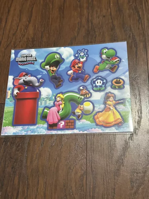 Officially Licensed Super Mario Odyssey 2-SIDED Poster Nintendo Switch  Promo Art