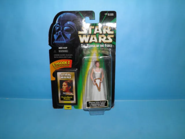 Star Wars Power of the Force Flashback Photo PRINCESS LEIA Ceremonial Gown