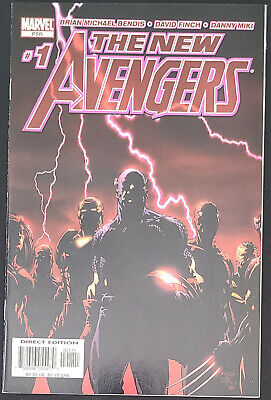 Marvel Comics NEW AVENGERS #1 (Jan 2005) Brian Michael Bendis David Finch D Miki