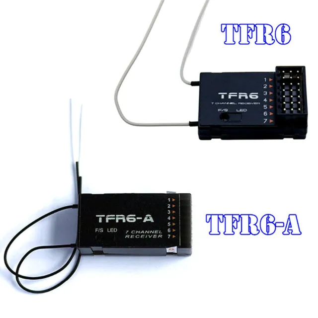 Futaba FASST Compatible 2.4GHz 7-Channel Receiver Module For FrSky TFR6 TFR6-A