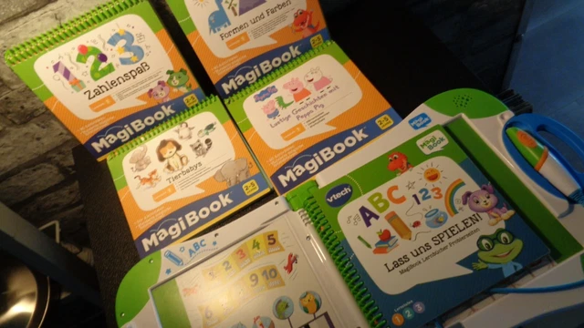 Vtech Magibook  Interaktive Lernbuchsystem Lernen, Spielen, Sammeln 2- 5 Jahre