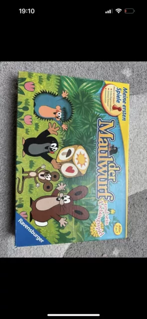 Ravensburger: Der Maulwurf und sein Lieblingsspiel ab 3 Jahre - komplett