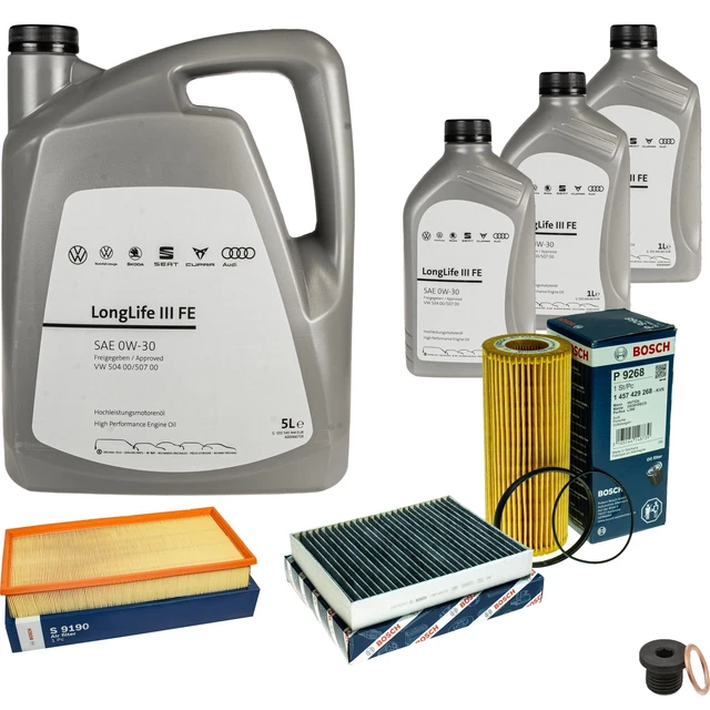 2x 1 Liter VW/Audi Motoröl 0W-30 LongLife III – Vollsynthetisch, Nach VW 504 00 / 507 00 2x 1 Liter VW/Audi Motoröl 0W-30 LongLife III – Vollsynthetisch, Nach VW 504 00 / 507 00