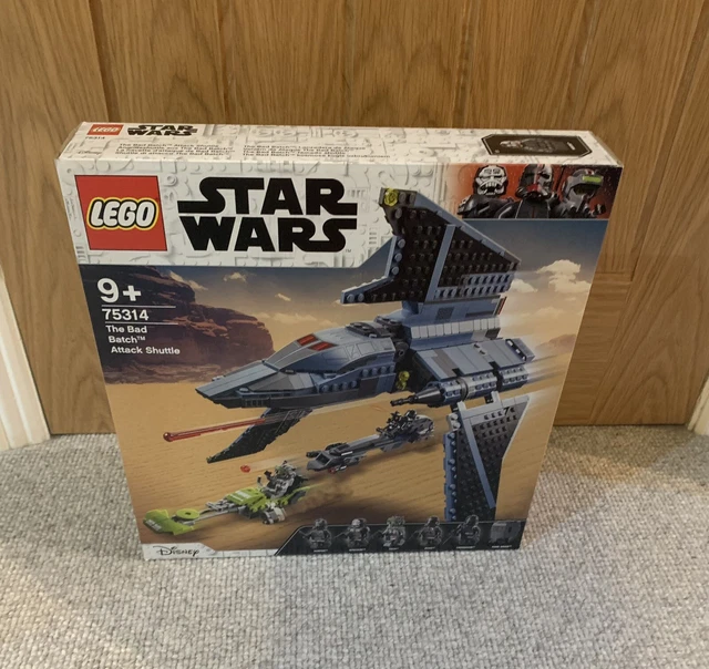 LEGO STAR WARS 75314 Bad Batch Shuttle - Nuovo con scatola EUR 168,61 ...