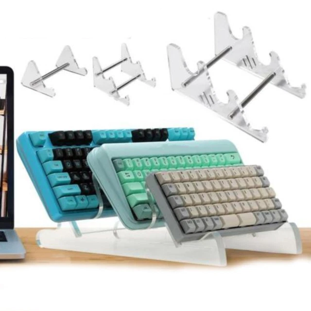 MECHANICAL KEYBOARD TRANSPARENT Keyboard Display Stand Keyboard Rack ...