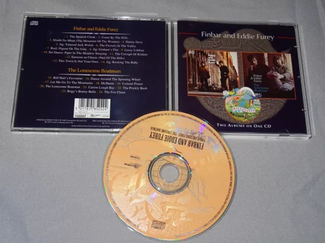 Finbar And Eddie Furey - S/T Same & Lonesome Boatman / Album-Cd 1997 (Cd Mint-)