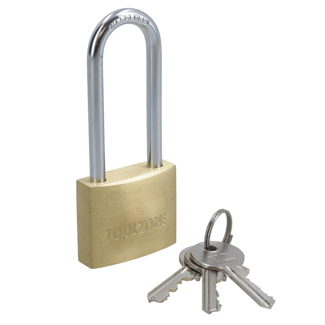 Cadenas Extérieur Ultra Robuste Kurtzy Avec 5 Clés - Neuf Sans Emballage (9.3x6.8x2.8 Cm)