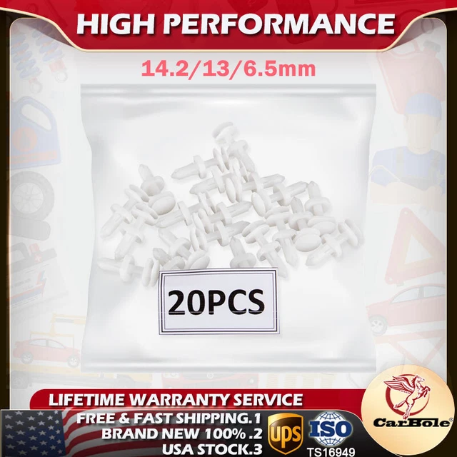 20pcs Retainer Clip Car Push Door Trim Pin For GMC Chevy C/K 1500 2500 3500 NEW