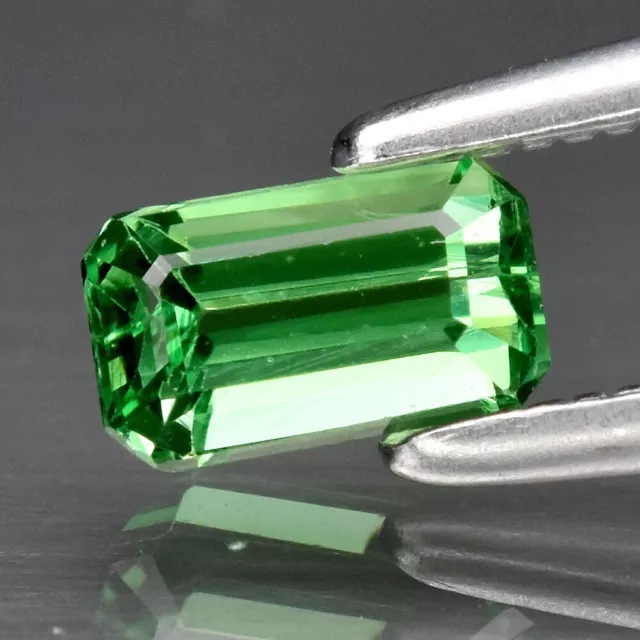 0.40ct 5.2x3mm VS Octagon Natural Vibrant Green Tsavorite Garnet, Tanzania