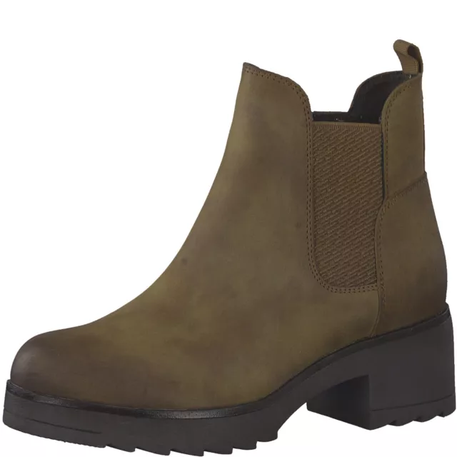 Marco Tozzi Bottes Bottines Bottes Chaussures Braun Cognac 25806 Neuf
