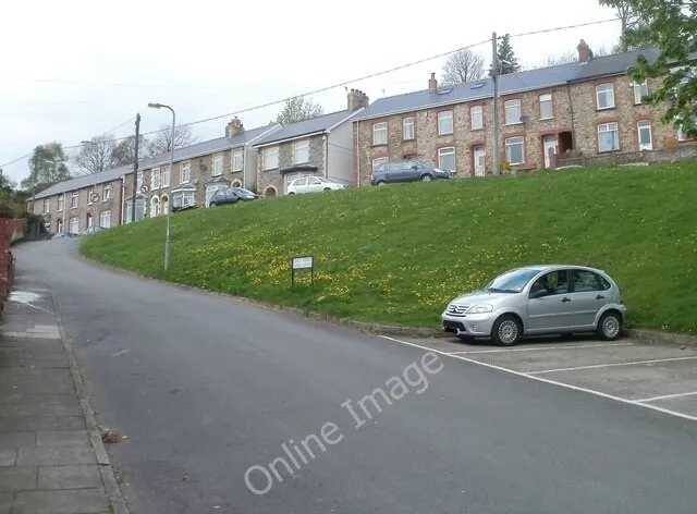 Photo 6x4 Abersychan : Manor Road houses viewed from Lewis Street  c2011