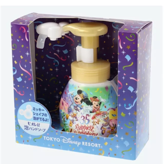 Tokyo Disney Resort Limited Happy Mickey Shape's Hand Soap, in Hand Soap