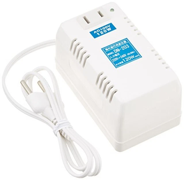 NISSYO INDUSTRY Voltage Step Down Transformer 220/240V to 100V- AC70W DN-203 F/S