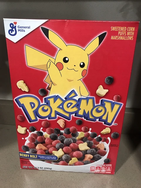 Nintendo Pokemon Exclusive Cereal General Mills Berry Bolt Limited