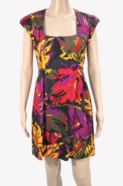French Connection Robe Femmes Gr. 38 (UK12) Bariolé Shiftkleid Robe