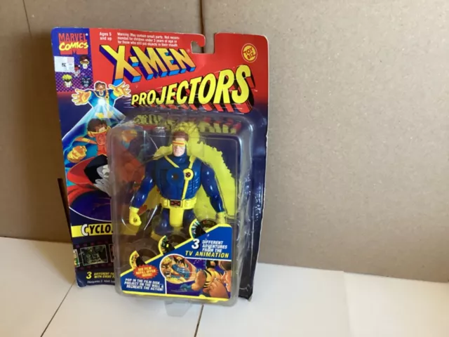 Vintage 1994 Toy Biz Marvel Comics X-Men Projectors Cyclops Action Figure