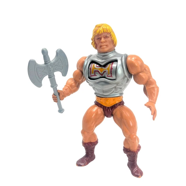 BATTLE ARMOR HEMAN mit AXT - Masters Universe MOTU Vintage - INKgrafiX TOYS A87
