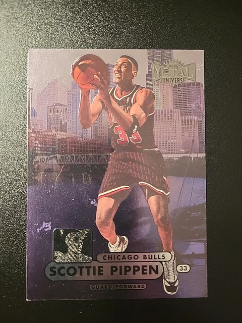 SCOTTIE PIPPEN METAL Universe 1997-98 #85 Chicago Bulls HOF $2.37 
