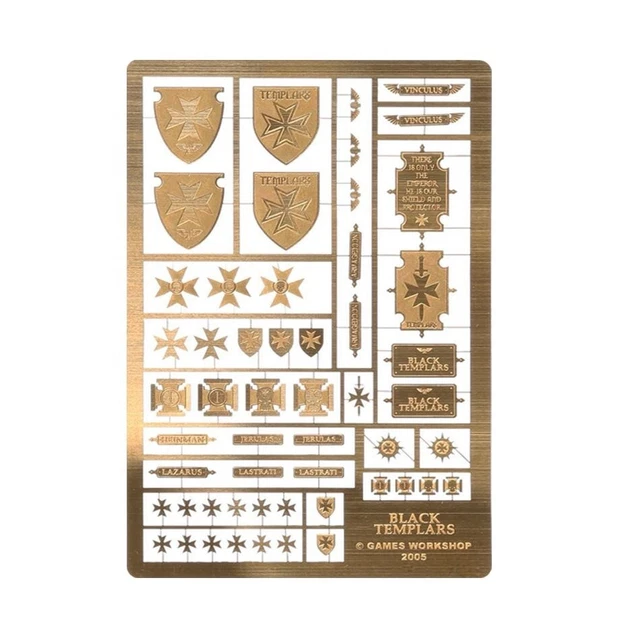 模型製作用品 Forgeworld Khorne Brass Etch Symbols New 模型製作用品 Forgeworld Khorne Brass Etch Symbols New
