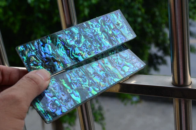 DIY Abalone Shell Knife Handle Acrylic Material Making Knives Scale Slabs Blank