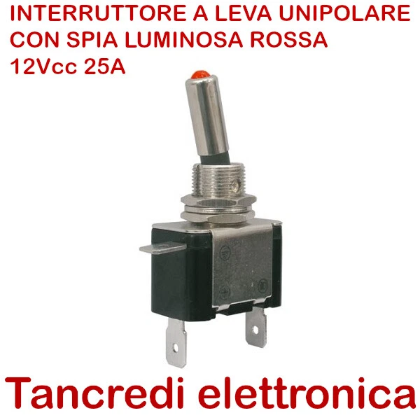 INTERRUTTORE ON-OFF UNIVERSALE 10 AMP. LEVA LUNGA &ndash; CARROATTREZZI SHOP
