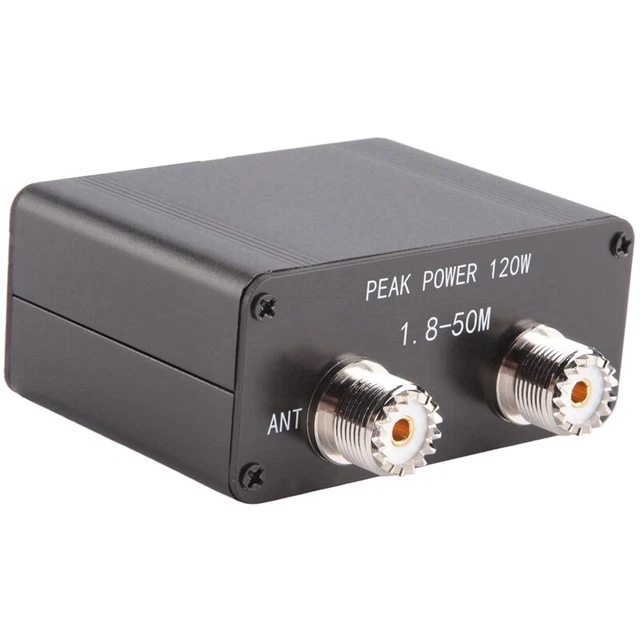 FM AM SSB 1.8MHz-50MHz SWR  Watt Meter SWR et  Meter   120W PWR SWR Meter S2W9