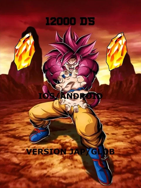 Compte Dokkan Battle Japon – 11000 DS, Android/iOS, Farm Lien, 10€ Pour 3